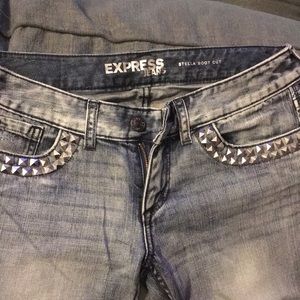 Express Stella Boot Cut Jeans